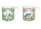 Tazas con caja de regalo Paradise Sauvage de Pozzi Milano. Juego de 2, Imagen 2