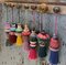 Sol Red Violet Cotton Tassel by Miho 4