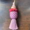 Sol Red Violet Cotton Tassel by Miho 3
