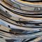 Curved Murano Crystal Glass Ribbon Chandelier attributed to Paolo Venini, 1960s 9