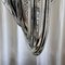 Curved Murano Crystal Glass Ribbon Chandelier attributed to Paolo Venini, 1960s 16