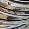 Curved Murano Crystal Glass Ribbon Chandelier attributed to Paolo Venini, 1960s 24