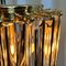Curved Murano Crystal Glass Ribbon Chandelier attributed to Paolo Venini, 1960s 10