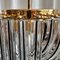 Curved Murano Crystal Glass Ribbon Chandelier attributed to Paolo Venini, 1960s 6