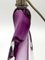 Table Lamp Eclair Model -Violet from Val Saint Lambert 2