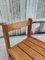 Sedie minimaliste in legno, anni '70, set di 4, Immagine 2