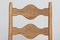 Poltrone in quercia di Henning Kjærnulf, Danimarca, anni '70, set di 2, Immagine 6