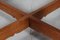 Brutalist Round Coffee Table in Oak by Axel Einar Hjorth, 1950s, Image 4