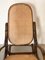Rocking Chair in Wood and Straw, 1960s 8
