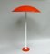 Lampes de Jardin d'Extérieur Mushroom Orange et Blanche de BEGA, 1950s, Set de 2 2