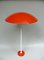 Lampes de Jardin d'Extérieur Mushroom Orange et Blanche de BEGA, 1950s, Set de 2 4