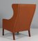 Wingback Chair with Ottoman by Børge Mogensen for Fredericia 10