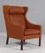 Wingback Chair with Ottoman by Børge Mogensen for Fredericia 5