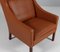 Wingback Chair with Ottoman by Børge Mogensen for Fredericia 8