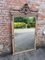 Large Antique 19th Century French Carved Wood Mirror 1