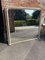 Large Antique 19th Century French Carved Wood & Gesso Mirror 1