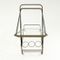 Wood Glass and Brass Bar Trolley by Cesare Lacca 5