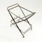 Wood Glass and Brass Bar Trolley by Cesare Lacca 1
