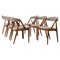Sillas de comedor de teca de Kai Kristiansen para Andersen Møbelfabrik, restauradas con tapicería personalizable, años 60. Juego de 6, Imagen 1
