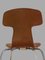 Chaises T ou Hammer Chairs par Arne Jacobsen pour Fritz Hansen, Retapissé, 1960s, Set de 8 8