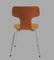 Chaises T ou Hammer Chairs par Arne Jacobsen pour Fritz Hansen, Retapissé, 1960s, Set de 8 6