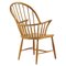 Danish Ch 18A High Back Chair in Oak by Frits Henningsen for Carl Hansen & Son, 1960s, Image 1