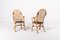 Vintage Rattan-Bamboo Indoor/Outdoor Chairs with Table, 1970s, Set of 3, Image 5