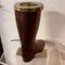 Wood and Brass Bootstick Holder, Italy, 1940s, Image 7