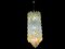 Large Murano Glass Polygon Chandelier, 1980s 5