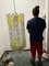 Large Murano Glass Polygon Chandelier, 1980s 4