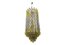 Large Murano Glass Polygon Chandelier, 1980s 1