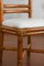 Dining Chairs in Rattan with Leather Bindings and Leather Cushions by Elinor and John McGuire for McGuire, 1970s, Set of 4, Image 8