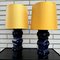 Table Lamps in Glass by Bengt Edenfalk, Sweden, 1970, Set of 2 3