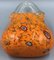 Orange Murano Glas Vase Handtasche von Millefiori, 1960er 5