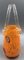 Orange Murano Glas Vase Handtasche von Millefiori, 1960er 9