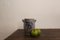 Vaso in gres grigio e blu cobalto, Germania, fine XIX secolo, Immagine 5