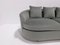Hugo Samtgrünes Curve Sofa von Kingcome 9
