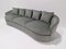Hugo Samtgrünes Curve Sofa von Kingcome 7