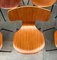 Mid-Century Modell 3103 Hammer Stapelstühle von Arne Jacobsen für Fritz Hansen, Dänemark, 1960er, 7 . Set 15