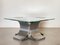 Coffee Table in Steel by François Monnet, 1970s 1