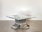 Coffee Table in Steel by François Monnet, 1970s 3
