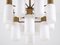 Brass Chandeliers with Opaline Shades by Hans-Agne Jakobsson, 1960s, Set of 2 4
