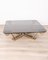 Italienischer Vintage Couchtisch aus Messing & Glas, 1960er 2