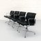 Sedia EA 207 morbida in pelle di Charles & Ray Eames per Vitra, anni '90, Immagine 1