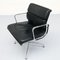 Sedia EA 207 morbida in pelle di Charles & Ray Eames per Vitra, anni '90, Immagine 8