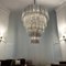 Large Murano Glass Prism Triedri Chandelier by Paolo Venini, 1970s, Image 2