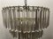 Large Murano Glass Prism Triedri Chandelier by Paolo Venini, 1970s, Image 8