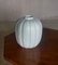 Moderne Weiße Steingut Vase von Vicke Lindstrand für Upsala Ekeby, Schweden, 1930er 1