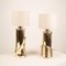 Messing Lampen Mod. Belle Epoque von Arch. GC Ferrero für Lipparini, 1980er, 2er Set 12