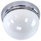 Vintage German Ceiling Lamp from Glashütte Limburg, 1970s 1